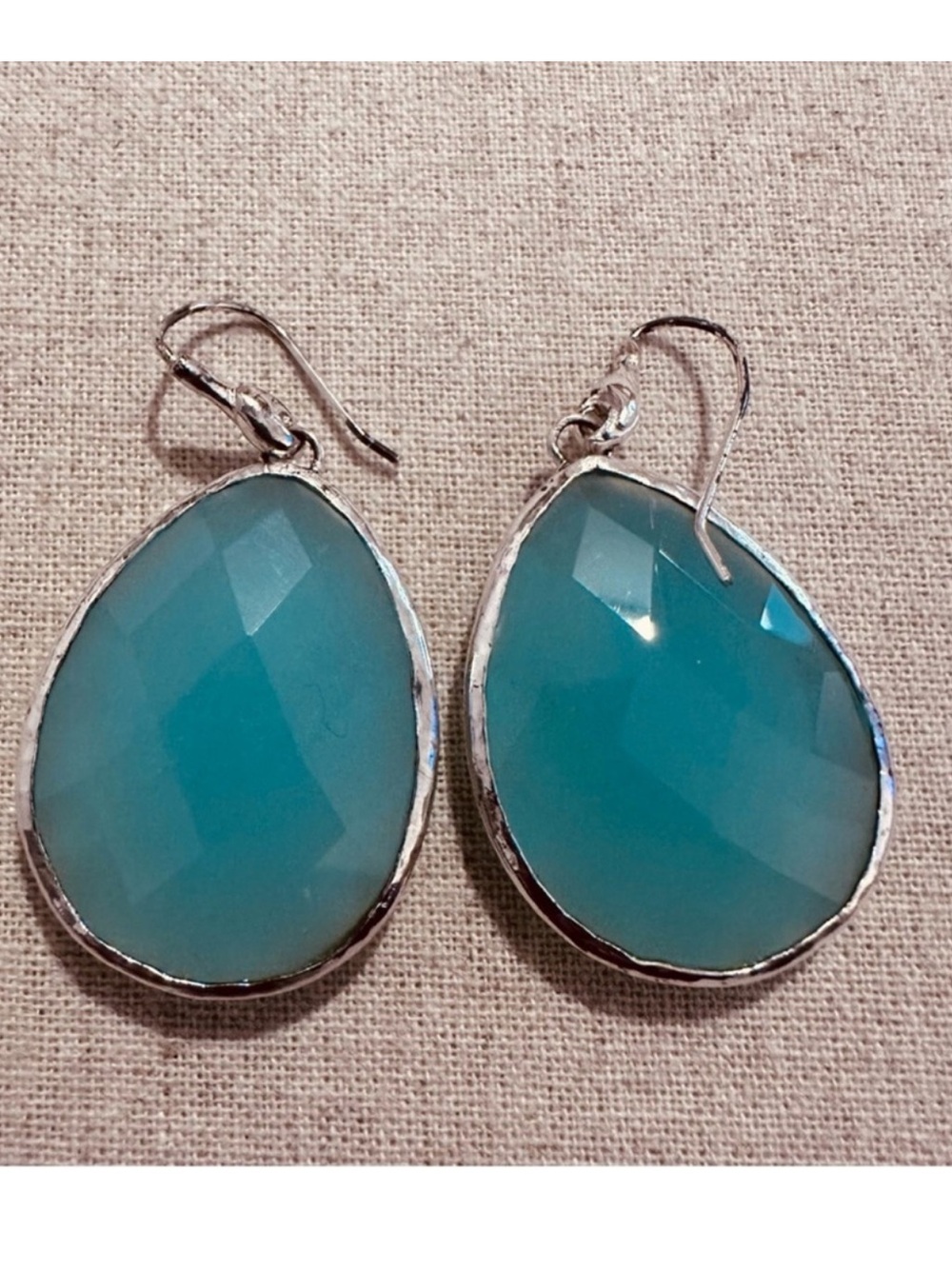 Stella & Dot | Earrings | Serenity Stone Drops | Aqua - Picture 8 of 8